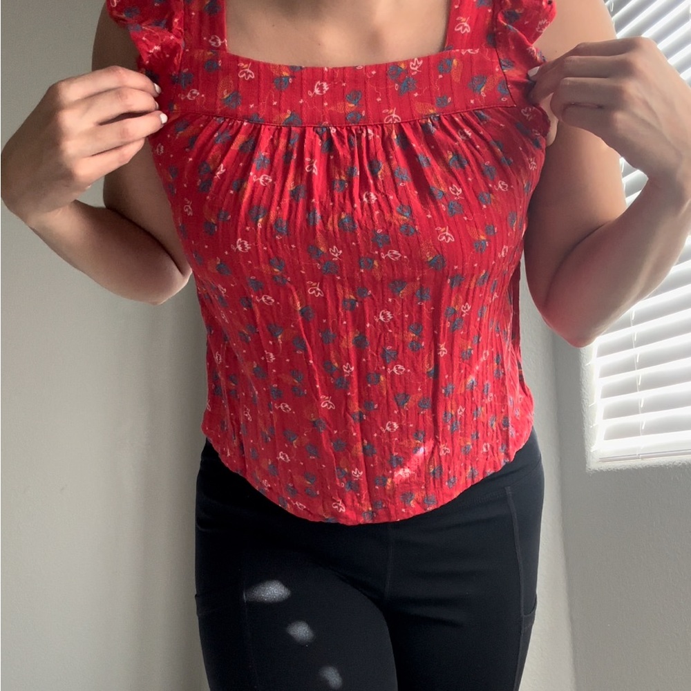 Red Blouse - Picture 3 of 7